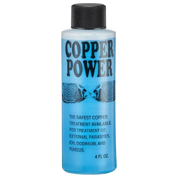 Copper Power Blue marine copper treatment, 4 fl oz bottle