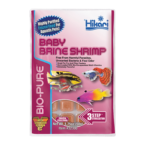 Hikari Bio-Pure Frozen Baby Brine Shrimp 1.75 oz cube pack
