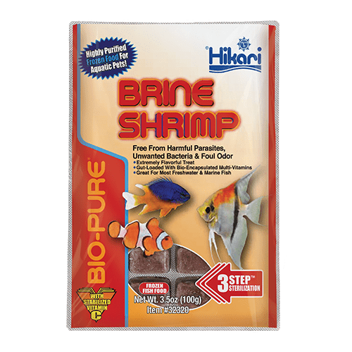 Hikari Bio-Pure Frozen Brine Shrimp 3.5 oz cube pack
