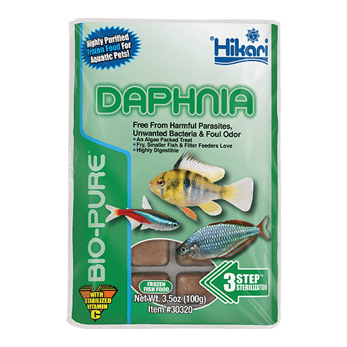Hikari Bio-Pure Frozen Daphnia 3.5 oz cube pack