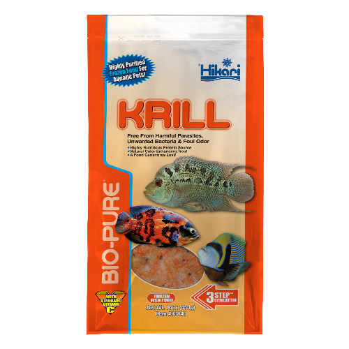 Hikari Bio-Pure Frozen Krill 16 oz flat pack
