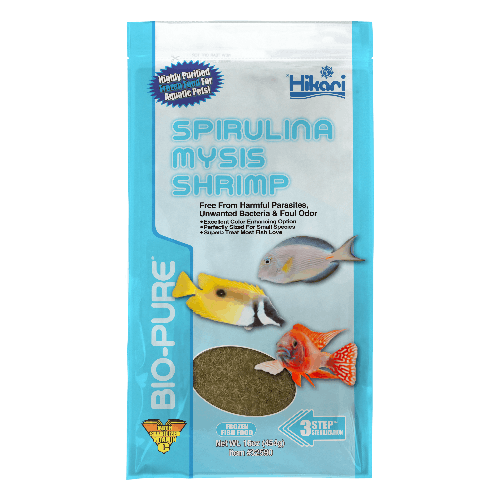 Hikari Bio-Pure Spirulina Mysis Shrimp frozen flat pack