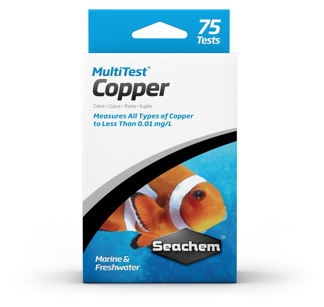 Seachem MultiTest Copper test kit