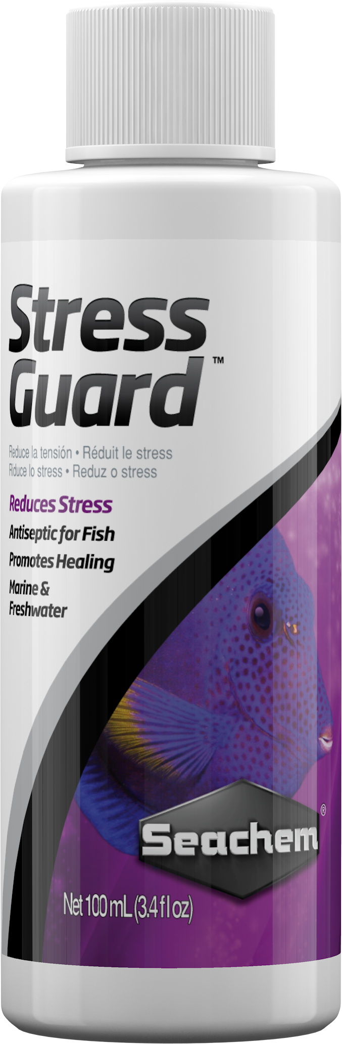 Seachem StressGuard 100 mL - manufacturer product photograph
